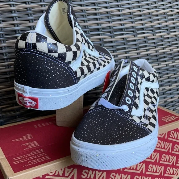 Vans Old Skool Confetti Black/True White MENS - Picture 10 of 16